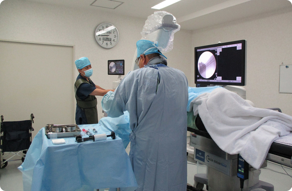 X線透視下PTA風景